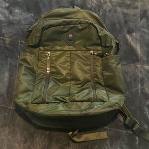 Clean & Sleek Nike Green Polyester Backpack